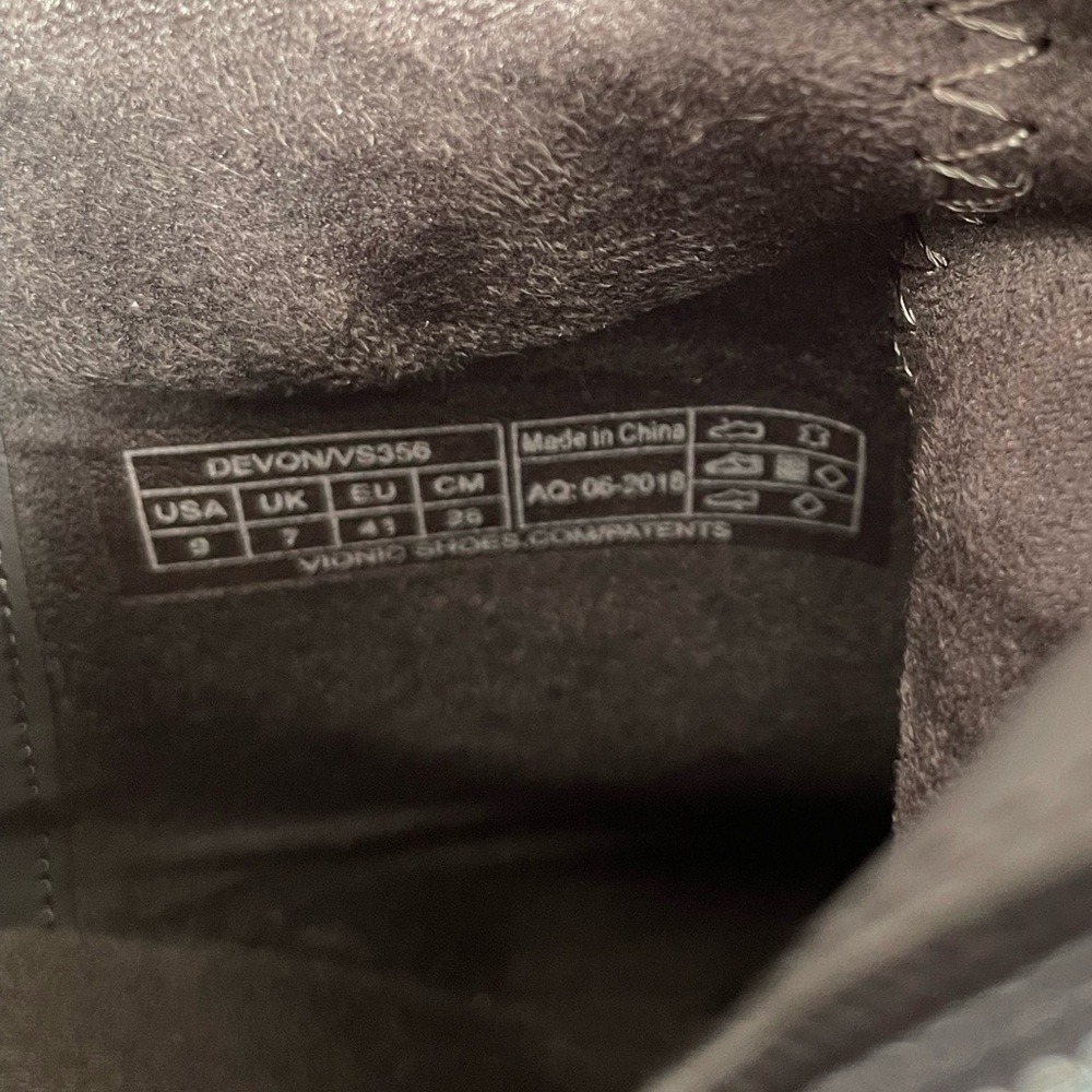 Black Suede Vionic Devon Ankle Boots - image 6